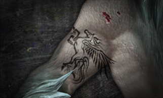 Pegasus Dövmesi (Sol)